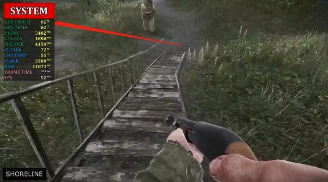 逃离塔科夫1050ti能玩吗