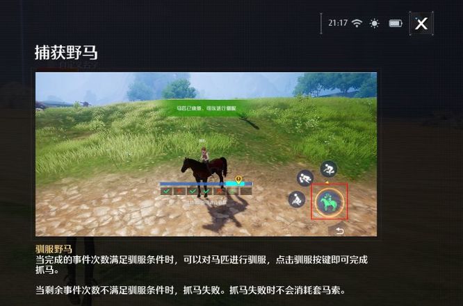 诺亚之心如何捕捉野马 诺亚之心手游如何在游戏中捕捉野马