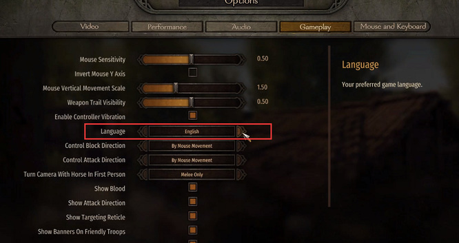 骑砍2怎么调中文版 征服与决斗2