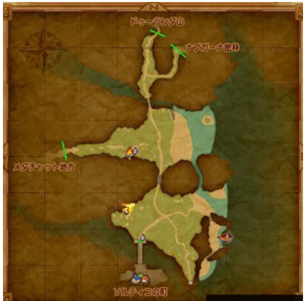 索尔提亚纳海岸地区的靶子位置在哪里 勇者斗恶龙11中索尔提亚纳海岸地区的靶子位置在哪里