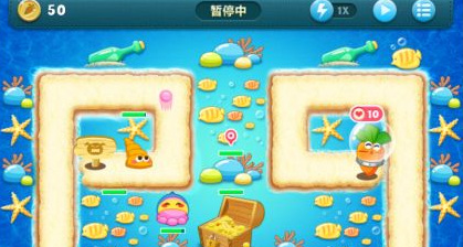 保卫萝卜1深海10如何完美过关