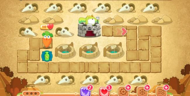 保卫萝卜75关怎么过