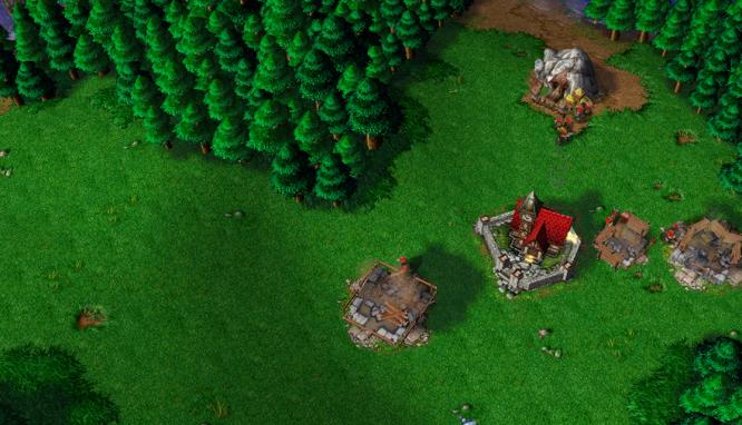 魔兽争霸3人族怎么打疯狂暗夜