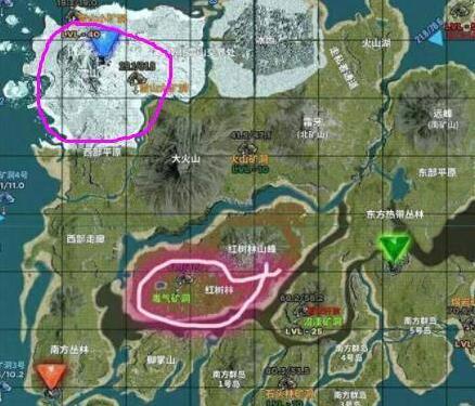 方舟手游大地懒在哪出现