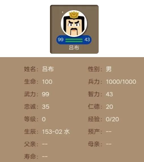 三国时代2武将出场表是什么样的