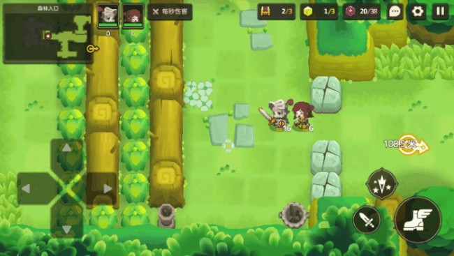 1-2关卡地图和三星攻略 坎特伯雷公主与骑士唤醒冠军之剑的奇幻冒险手游1-2关卡地图和三星攻略