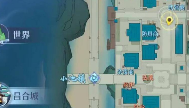 梦幻新诛仙昌河城鹊灵在哪