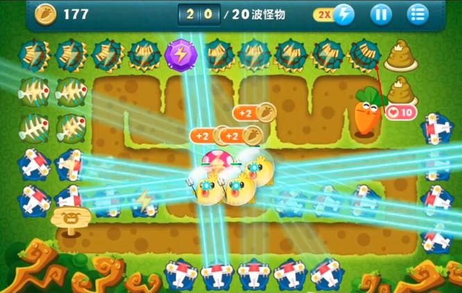 保卫萝卜1挑战第31局怎么过 保卫萝卜1第31关攻略分享手游