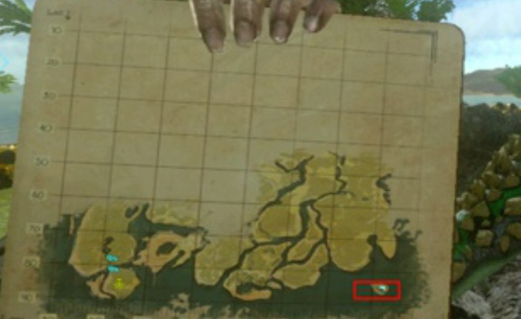 方舟手游素食岛在哪