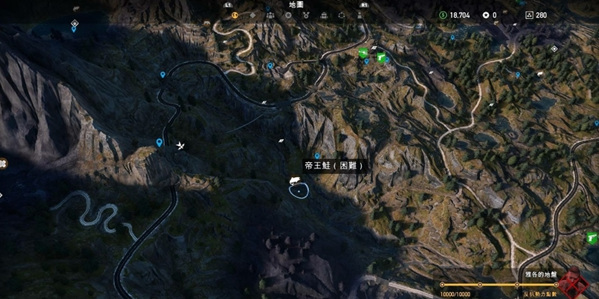 稀有鱼-帝王鲑具体垂钓位置是哪里