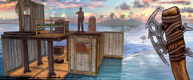 木筏求生皮艇怎么抛锚