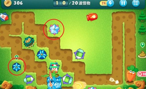 保卫萝卜1终极挑战6关怎么过 保卫萝卜1终极挑战6关攻略大全