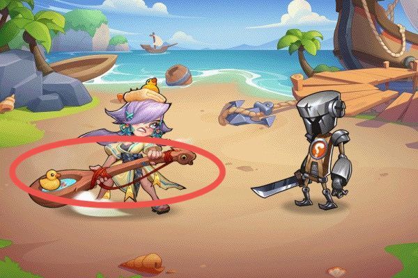 放置奇兵温泉爱好者手中拿的是什么武器