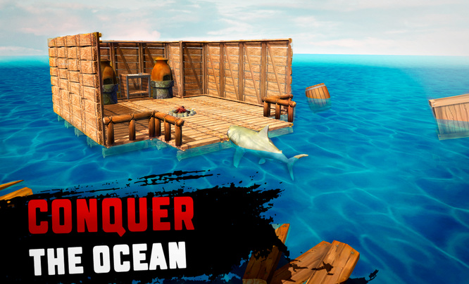 木筏求生鲨鱼要戳几下死