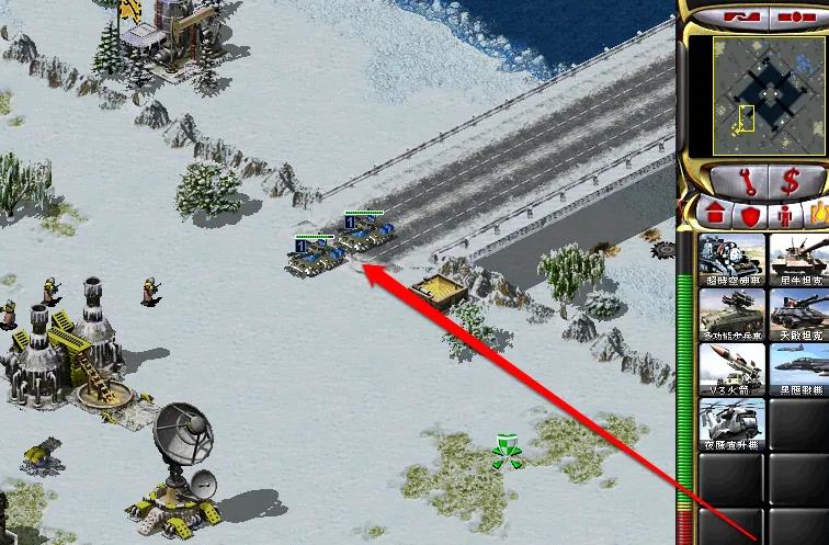 红警2怎么控制坦克压兵 红色警戒2尤里的复仇中如何控制坦克压兵