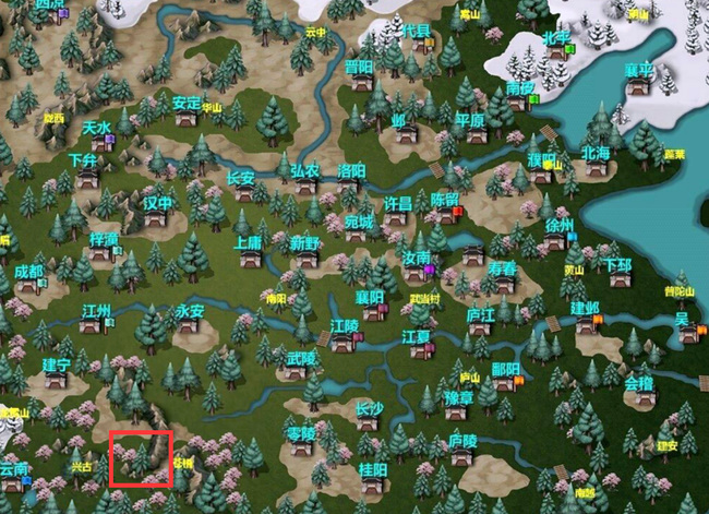 三国大时代4霸王立志黑龙圈在哪