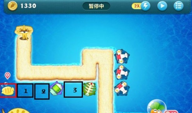 保卫萝卜深海第3关怎么过 保卫萝卜深海第3关攻略分享