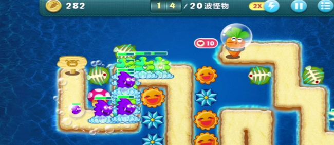 保卫萝卜深海第4关怎么过 保卫萝卜手游深海关卡攻略大全