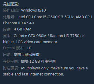 verdun配置要求是什么