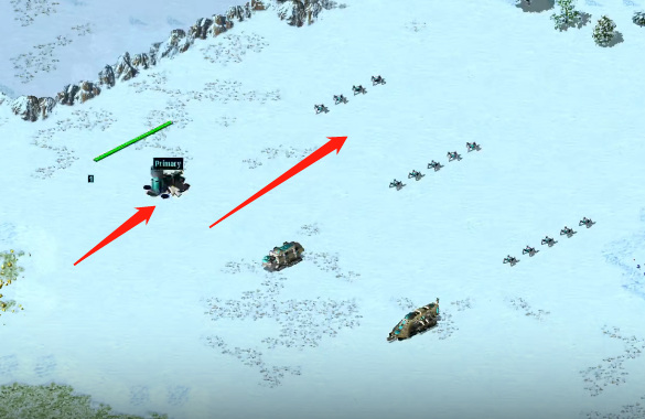 红警蜘蛛机器人怎么打