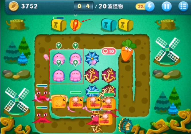 保卫萝卜1挑战19关怎么过 攻略保卫萝卜手游轻松通过19关