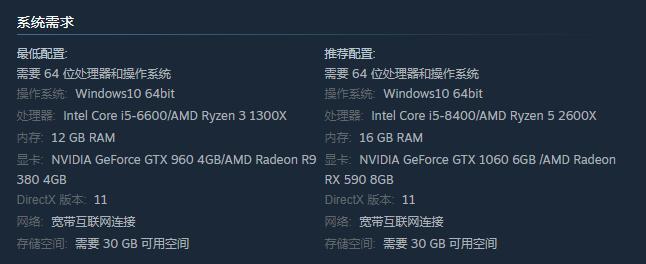 人间地狱配置要求高吗 人间地狱游戏的配置要求是否高