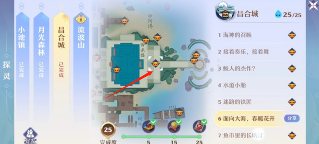 梦幻新诛仙昌合城探灵位置分别在哪 梦幻新诛仙手游探灵地点在昌合城的哪些区域