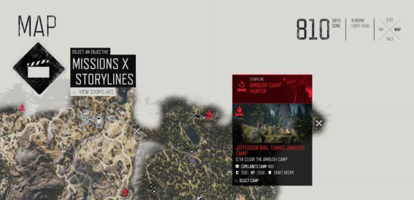 往日不再14个埋伏营地地图位置分布在哪 往日不再14个埋伏营地地图位置分布在哪