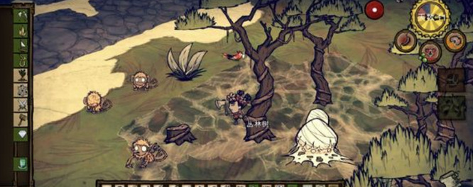 饥荒手机版点屏幕不动是什么原因