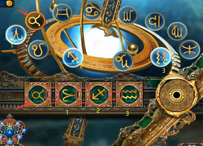 密室逃脱8红色豪宅转盘怎么过 红色豪宅转盘解密攻略  密室逃脱8手游