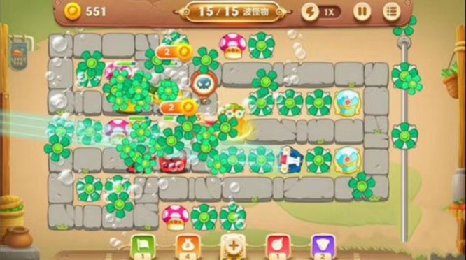 保卫萝卜3集市爬楼梯7层怎么过 保卫萝卜3集市7层爬楼攻略