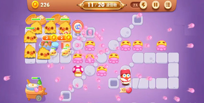 保卫萝卜3夜市7关怎么过