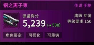 超激斗梦境鹰眼毕业武器排行是什么样的