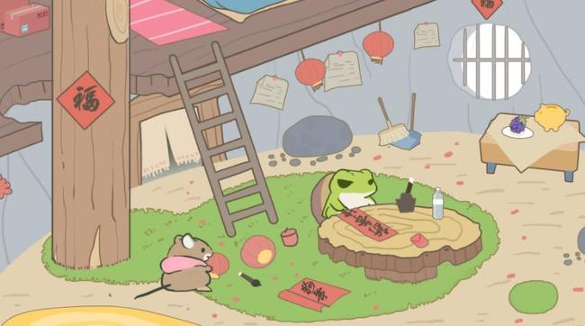 旅行青蛙没有护身符可以出门吗