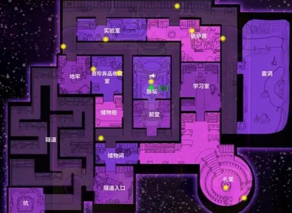 鹅鸭杀各个地图的角色是什么