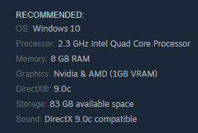 收获日2需要什么配置 收割季节2的最佳配置需求