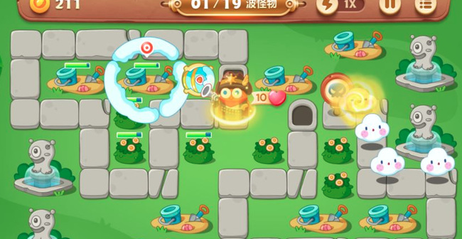 保卫萝卜3公园56关怎么过 保卫萝卜3公园56关攻略