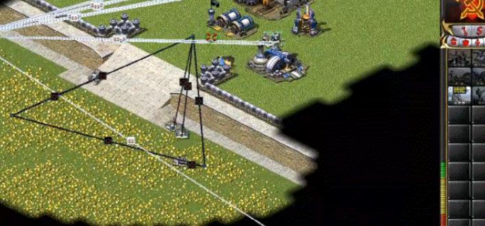 红警天启怎么边走边打