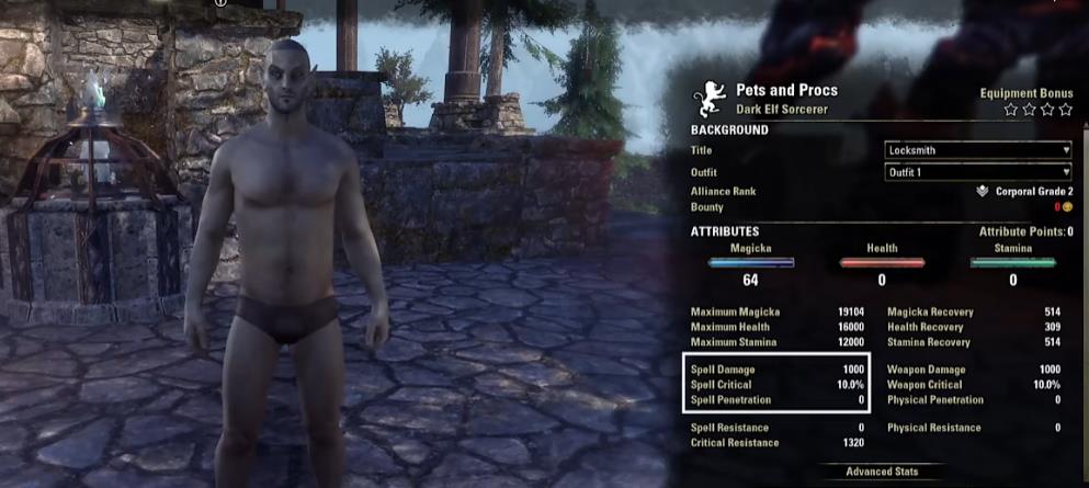 上古卷轴olPVP需要多少暴击抗性