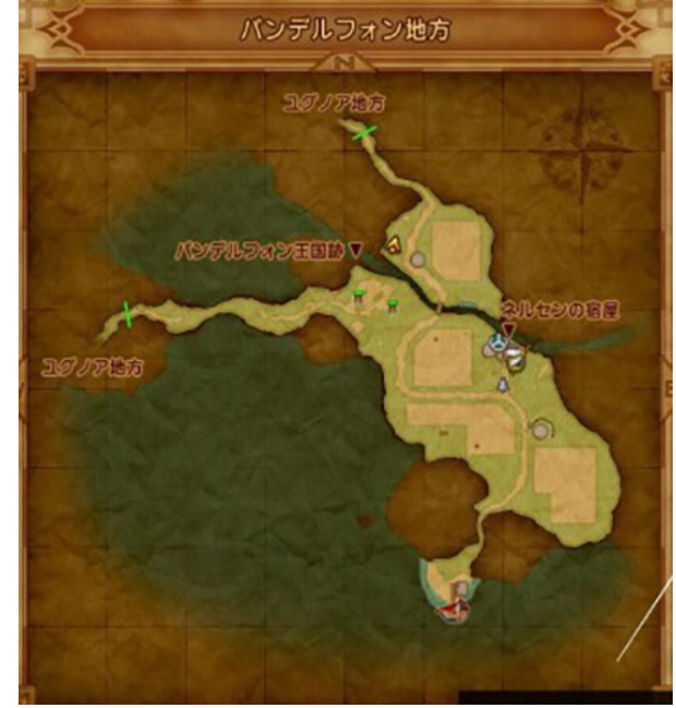 班德尔冯地区的靶子位置在哪里 班德尔冯的靶子位置在哪儿