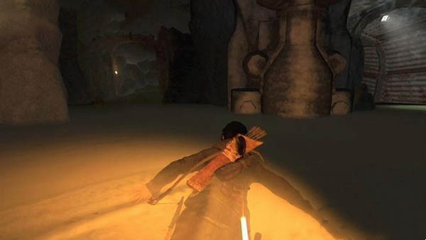 古墓丽影：崛起攀爬铜矿工厂抵达矿坑入口怎么过