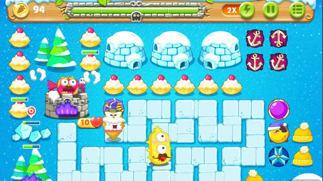 保卫萝卜2第93关攻略水晶萝卜怎么过 攻略保卫萝卜2中水晶萝卜的第93关