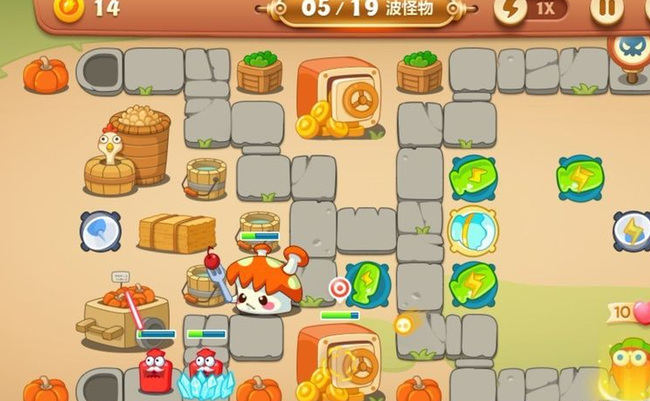 保卫萝卜3集市第14关怎么过 保卫萝卜3集市第14关攻略附经典玩法