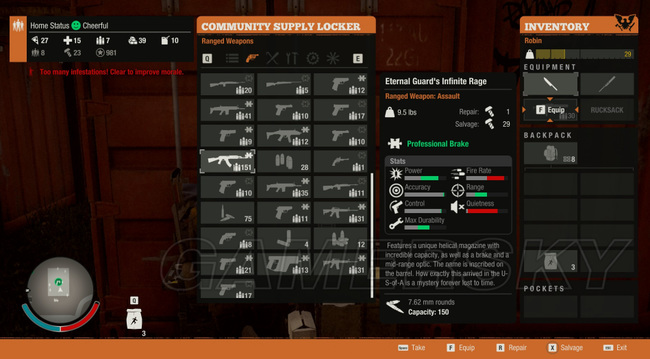 腐烂国度2强势枪械有哪些