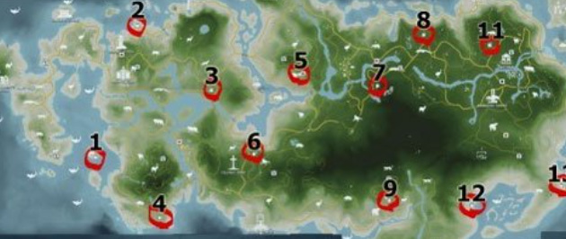 全部记忆卡位置分别在哪里