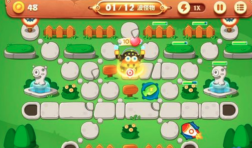 保卫萝卜3公园22关怎么过