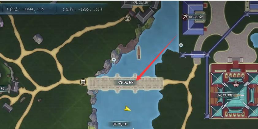 蜀山初章火万剑位置在哪