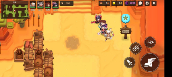 4-5关卡地图和三星攻略 坎特伯雷公主与骑士的冠军之剑过关攻略