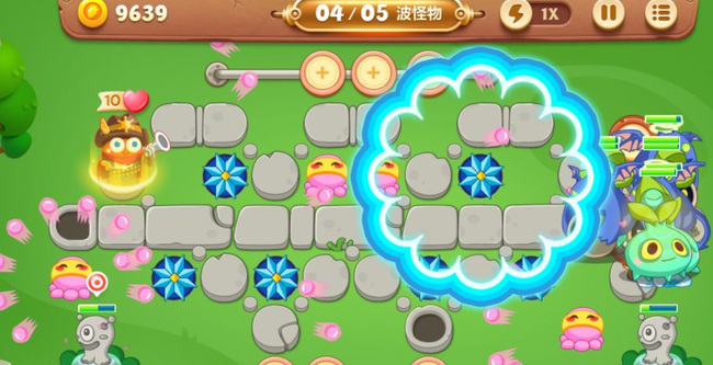 保卫萝卜3公园45关怎么过 保卫萝卜3公园第45关攻略分享