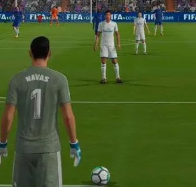 switch上FIFA23怎么切换门将视角